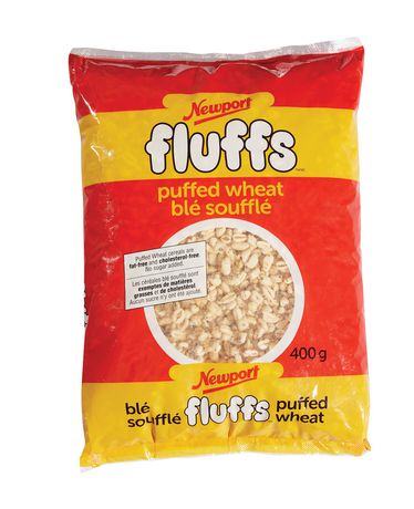 Newport Fluffs Puffed Wheat, 400 g