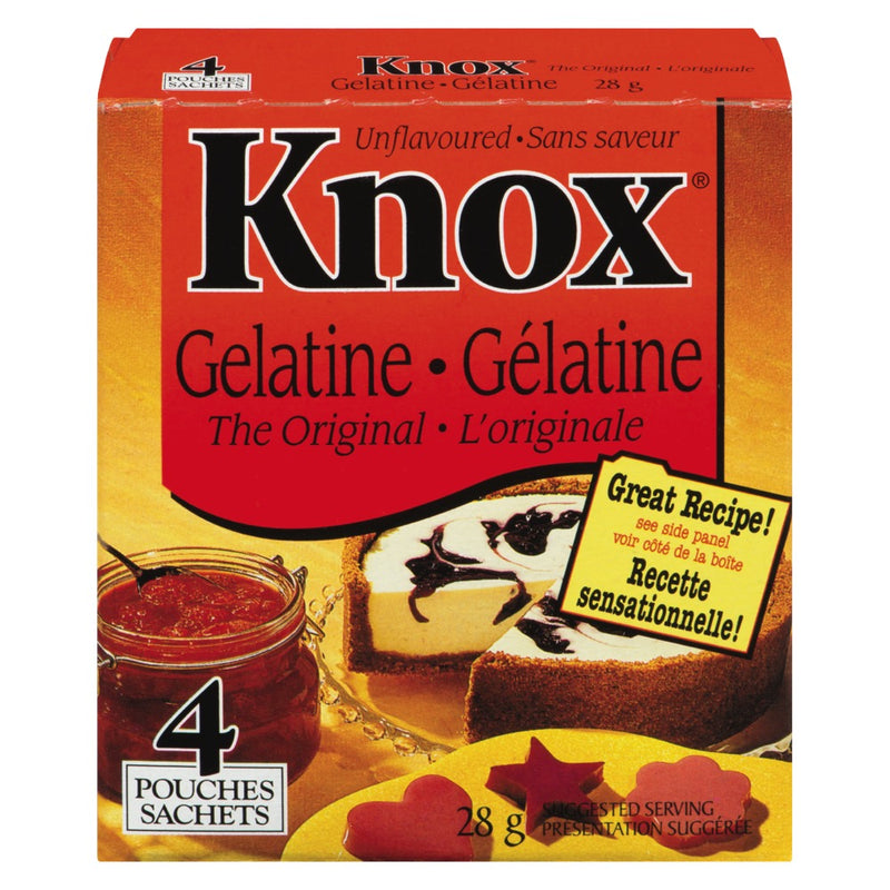 Knox Unflavored Gelatine, 28 g