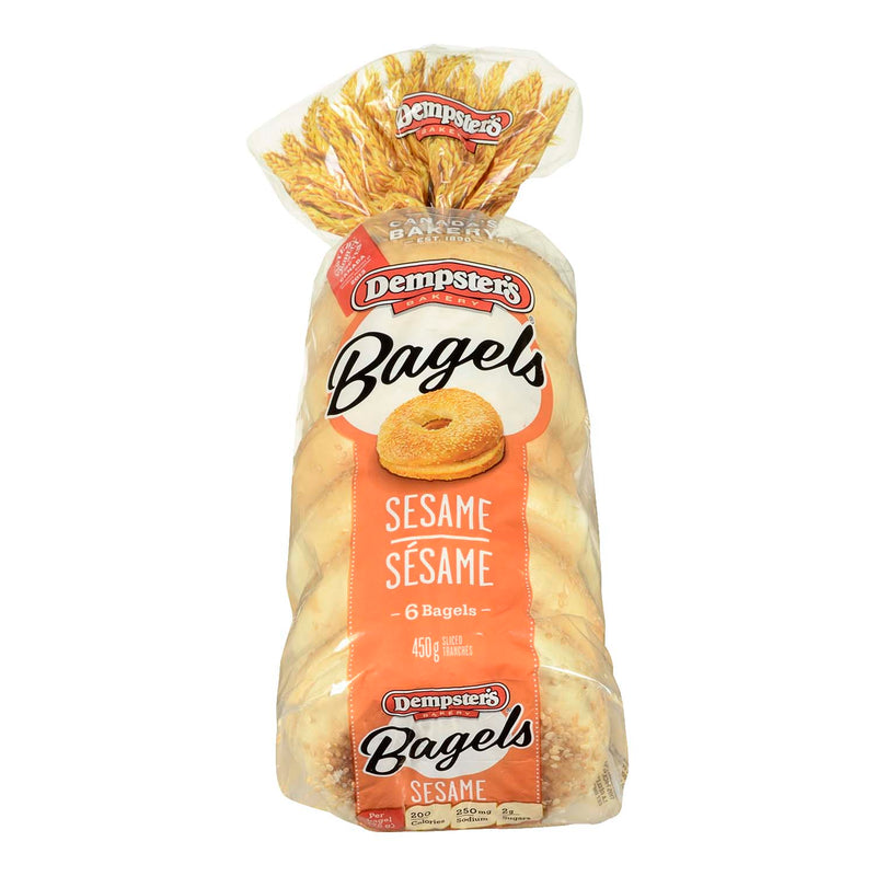 Dempster's Sesame Bagels, 6 ct