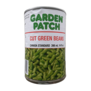 Garden Patch Cut Green Beans, 414 mL