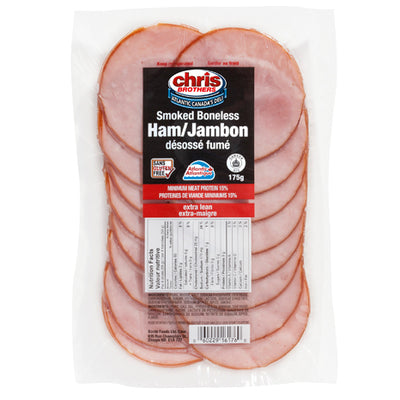 Chris Brothers Boneless Smoked Ham, 175 g