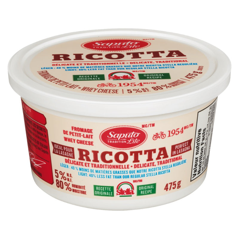 Saputo Ricotta Light, 475 g