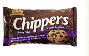 Chippers Semi-Sweet Chocolate Chips, 300g