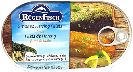 RUGENFISCH HERRING SMOKED, 200 g
