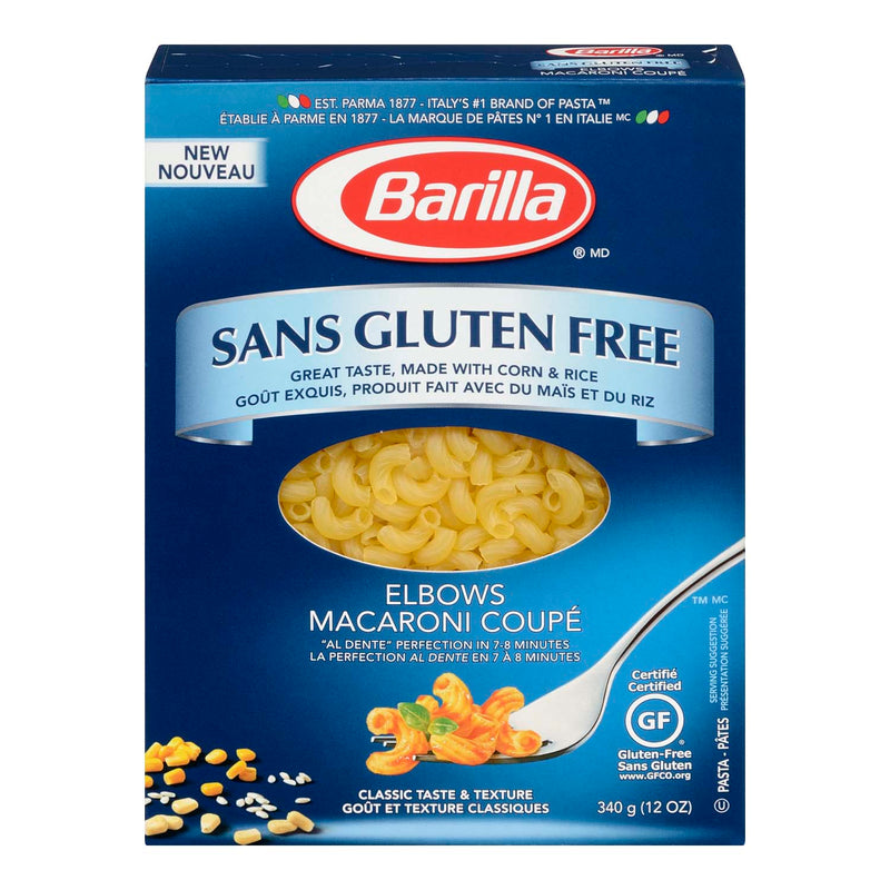 Barilla Gluten Free Elbows Pasta, 340 g