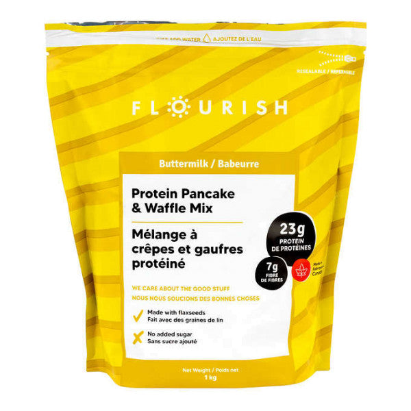 Flourish Protein Pancake & Waffle Mix, 1 kg
