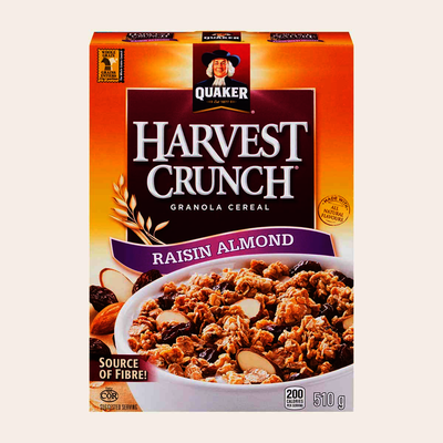 Harvest Crunch Raisin Almond Granola Cereals, 510 g
