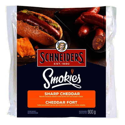 Schneiders Smokies Sharp Cheddar Smoked Sausages, 900 g