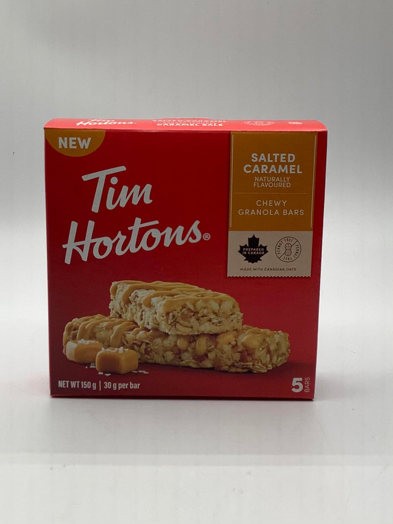 Tim Hortons Salted Caramel Granola Bars, 150 g
