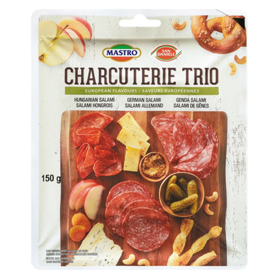 Mastro San Danielle Hungarian German And Genoa Charcuterie Trio, 150 g