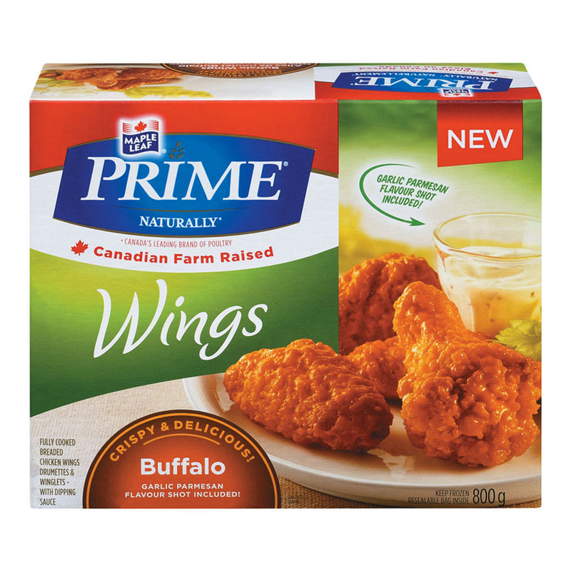 Maple Leaf Prime Buffalo Chicken Wings, 800 g