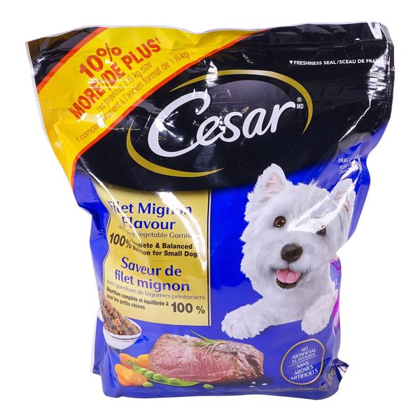Cesar Filet Mignon Dog Food, 1 ct
