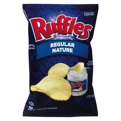 Ruffles Regular Potato Chips, 200 g