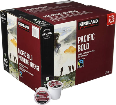 Kirkland Signature Pacific Bold K-Cups, 110 ct