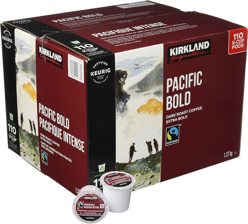 Kirkland Signature Pacific Bold K-Cups, 110 ct