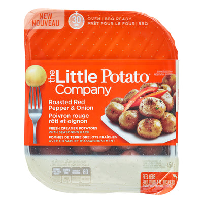 The Little Potato Company Fresh Creamer Roasted Red Pepper & Onion Potatoes, 454 g