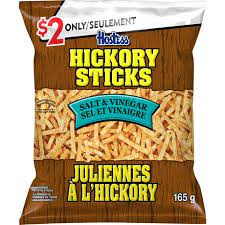 HOSTESS HICKORY STICKS SALT & VINEGAR, 165g