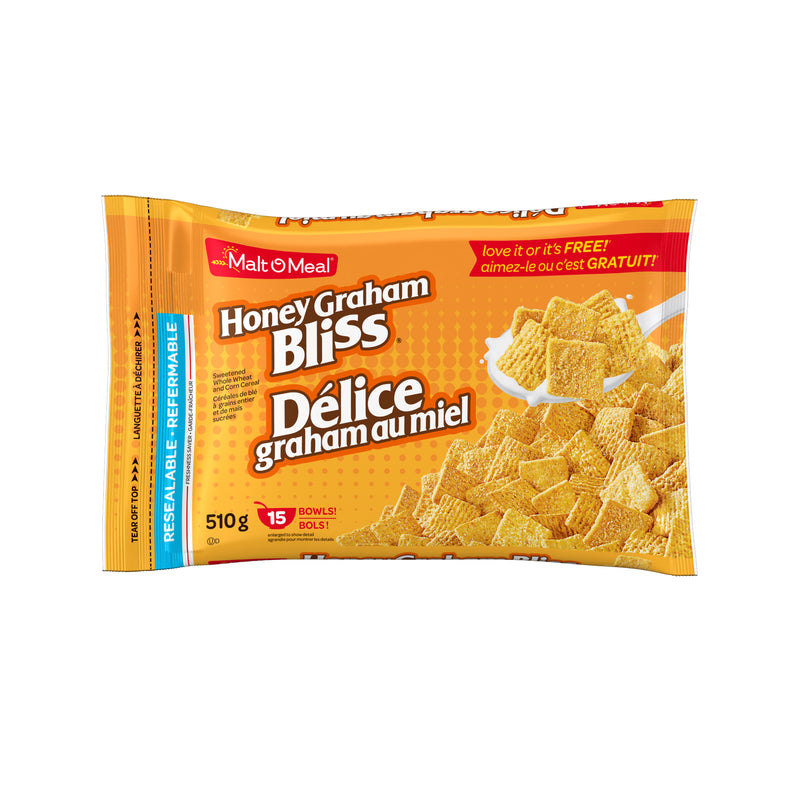 Malt-O-Meal Honey Graham Bliss, 510 g