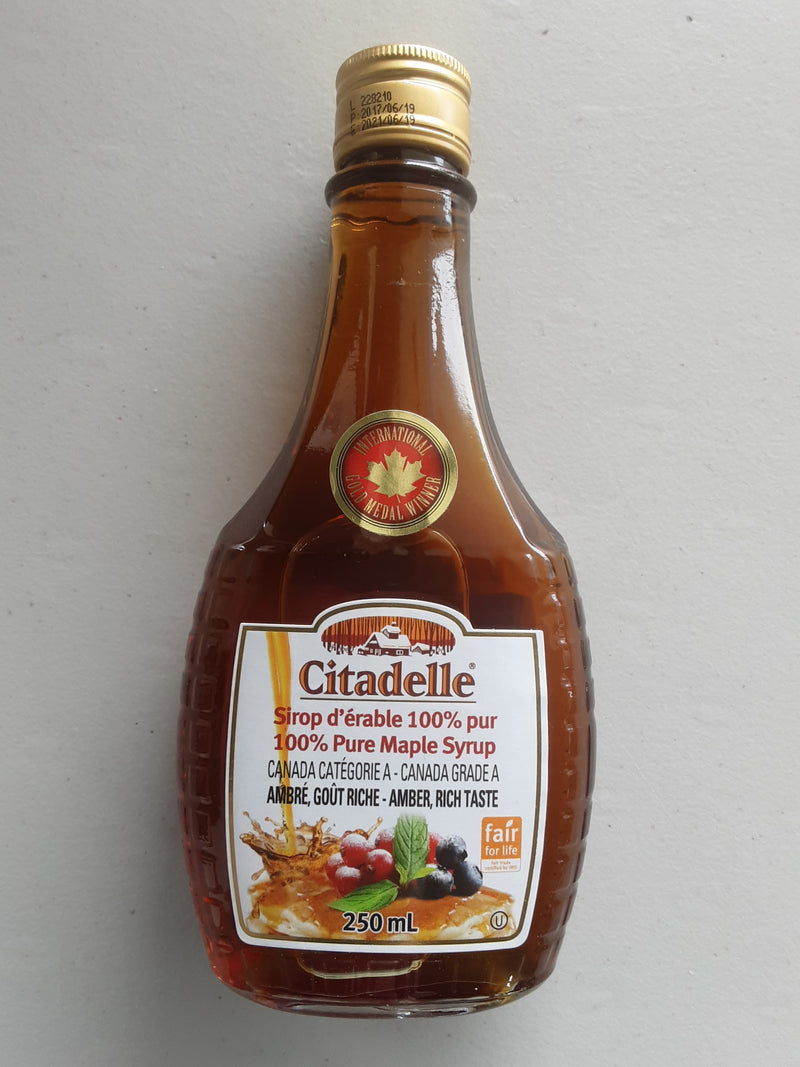 Citadelle Pure Maple Syrup, 250 mL
