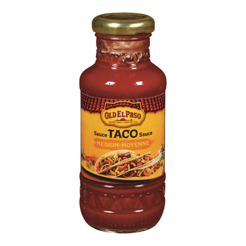 Old El Paso Taco Sauce Medium, 215 mL