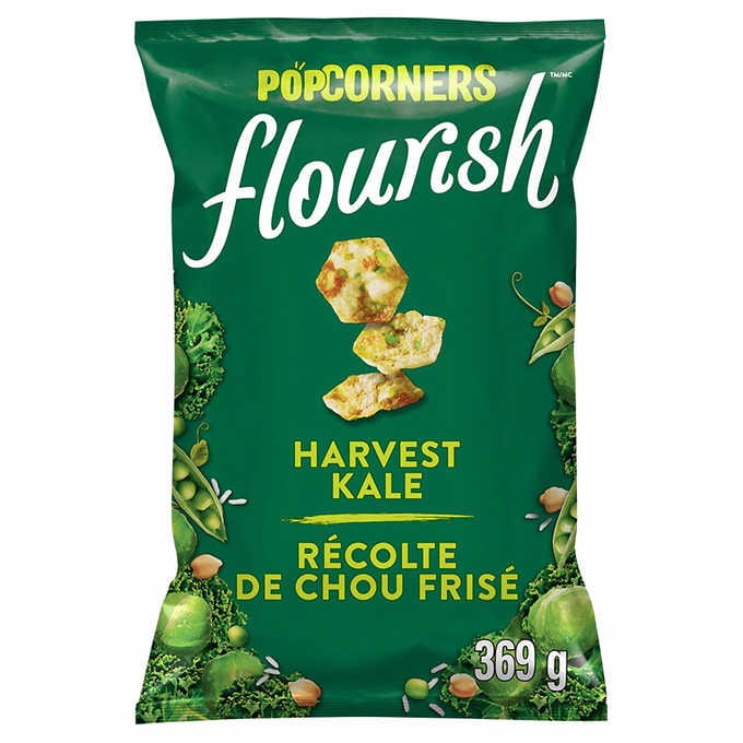 Popcorners Flourish Harvest Kale Chips, 369 g