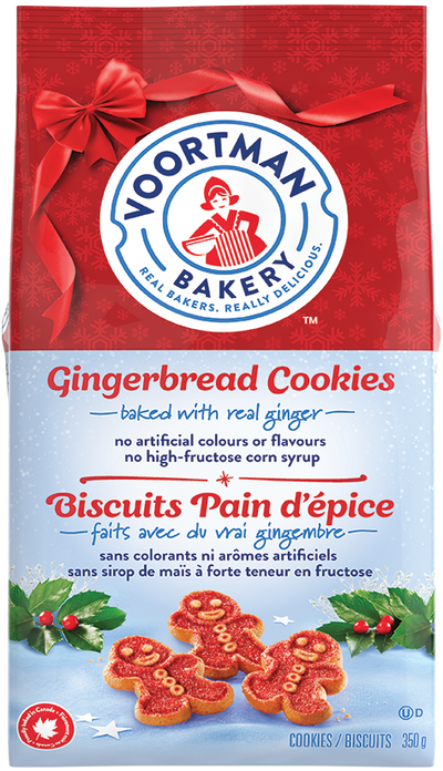 Voortman Bakery Gingerbread Cookies, 350 g