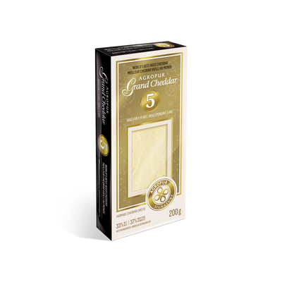 Agropur Grand Cheddar 5, 200 g