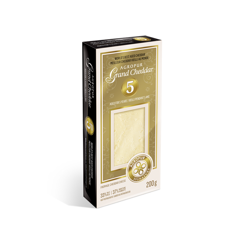 Agropur Grand Cheddar 5, 200 g