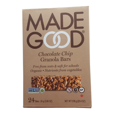 Made Good Chocolate Chip Granola Bars, 24 ct