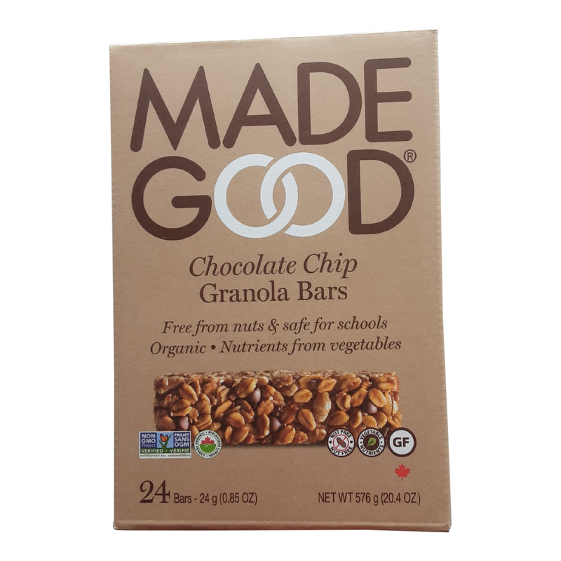 Made Good Chocolate Chip Granola Bars, 24 ct
