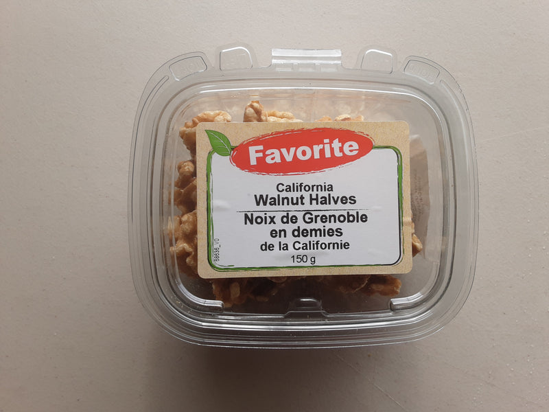 Favorite California Walnut Halves, 150 g