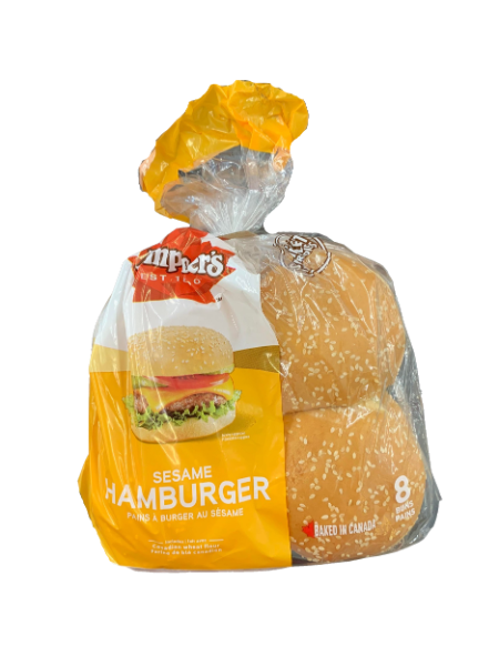 Dempster's Seeded Hamburger Buns, 8pk