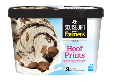 SCOTSBURN PREMIUM HOOF PRINTS ICE CREAM, 1.5L
