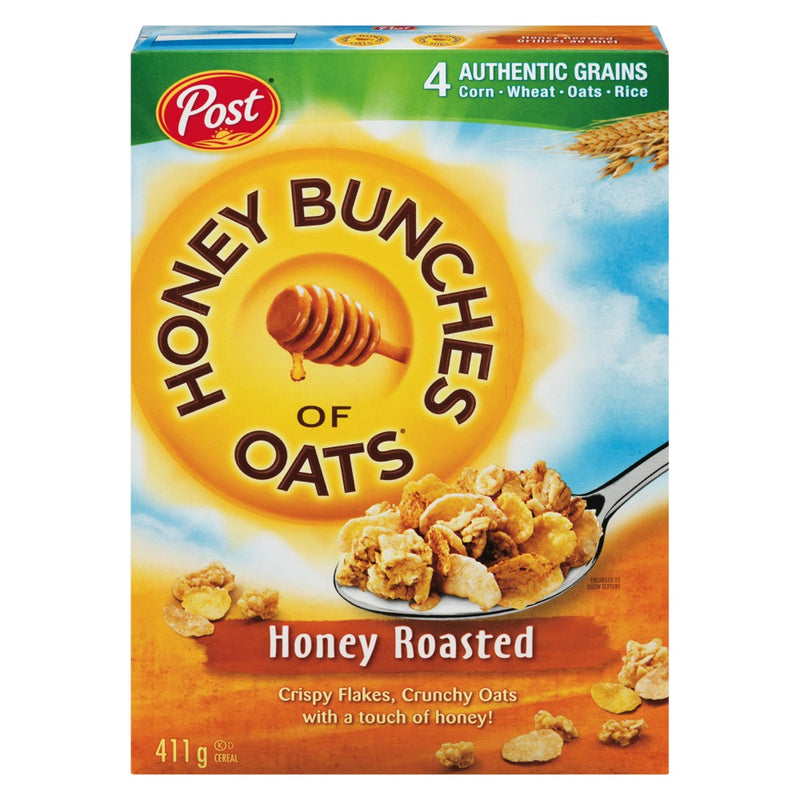 Post Honey Bunches of Oats Honey Roasted, 411 g