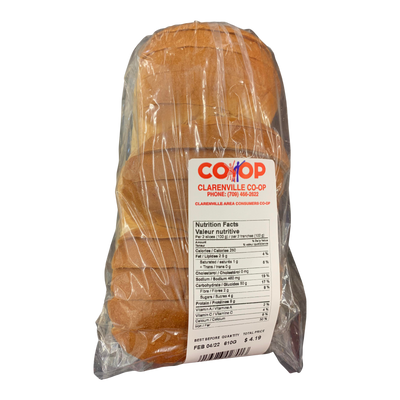 White Bread Sliced, 610 g