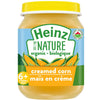 Heinz By Nature Organic Creamed Corn, 128 mL