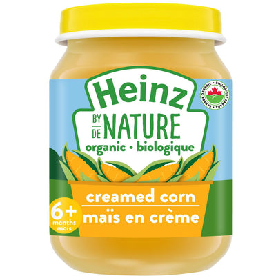 Heinz By Nature Organic Creamed Corn, 128 mL