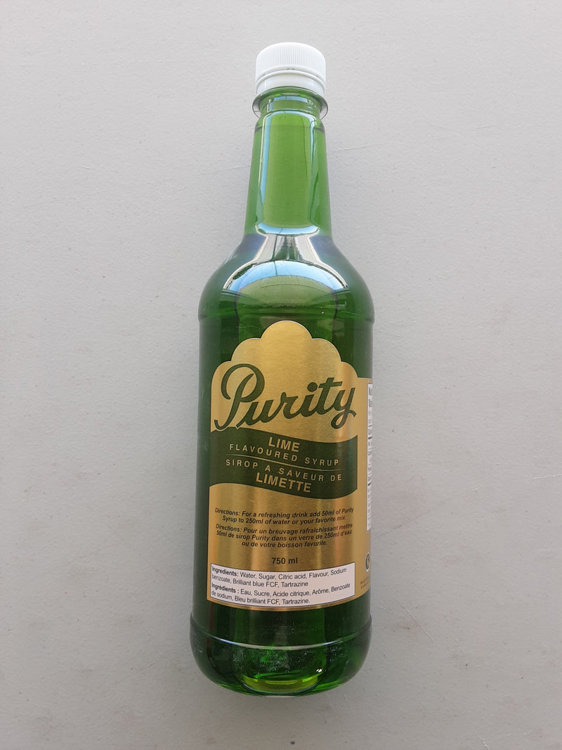 Purity Syrup Lime, 750 mL