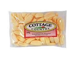 Cottage Country Marshmallow Bananas, 100 g