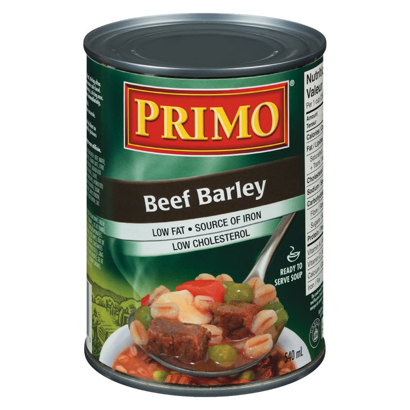 Primo Beef Barley Soup, 525 mL