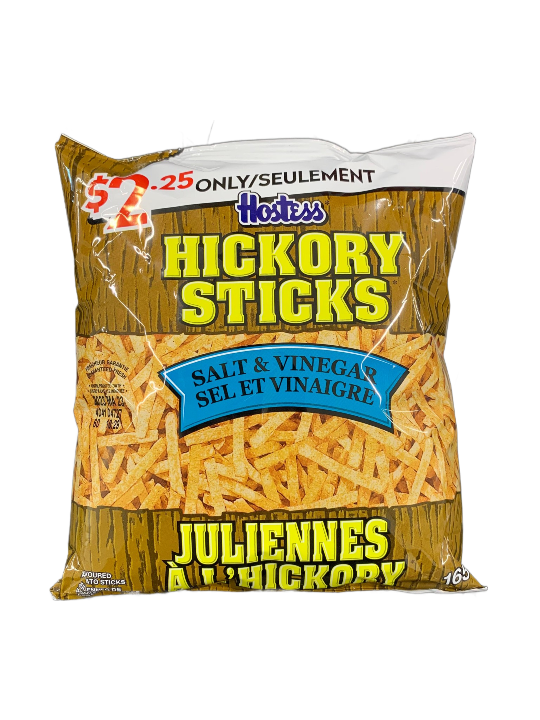 Hickory Sticks Salt & Vinegar, 165 g