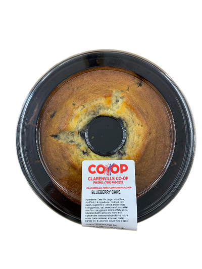 Blueberry Tube Cake, 645 g