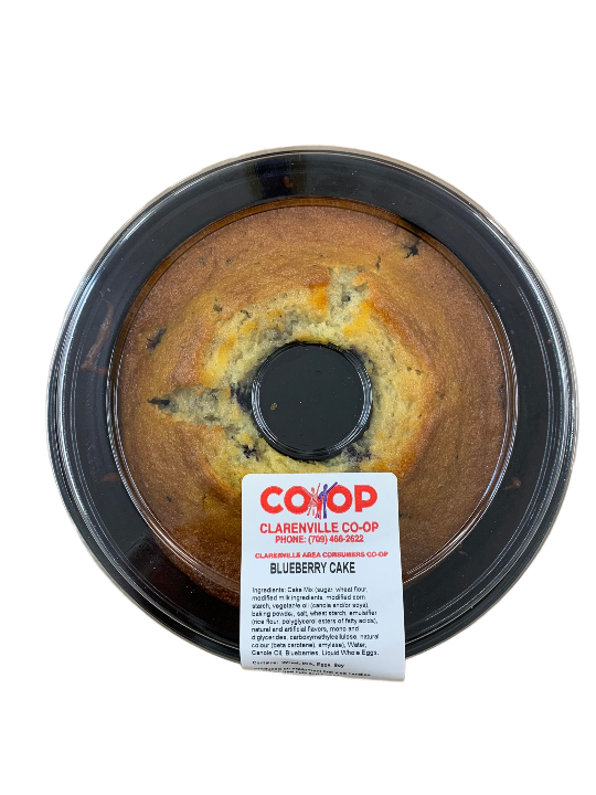 Blueberry Tube Cake, 645 g