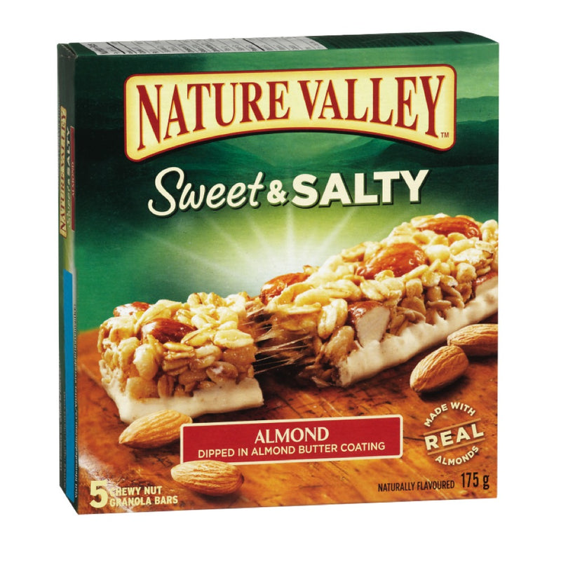 Nature Valley Sweet & Salty Almond Chewy Nut Granola Bars, 175g