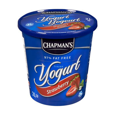 Chapman's Frozen Yogurt Strawberry, 2 L
