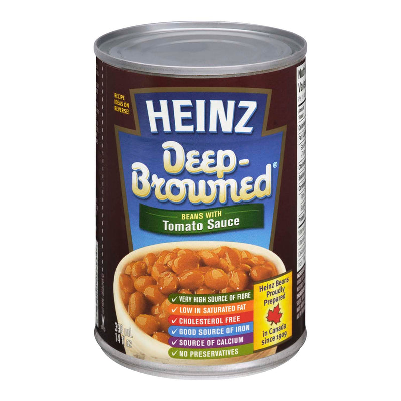 Heinz Deep-Browned Beans with Tomato Sauce, 414 mL