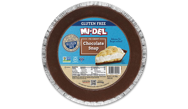Mi-Del Gluten Free Chocolate Pie Crust, 200 g