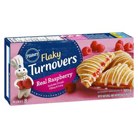 Pillsbury Flaky Turnovers Real Raspberry, 383 g