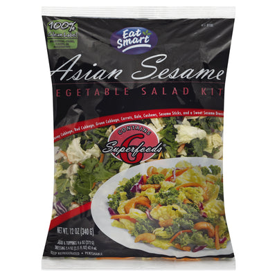 Eat Smart Asian Sesame Vegetable Salad Kit, 340 g