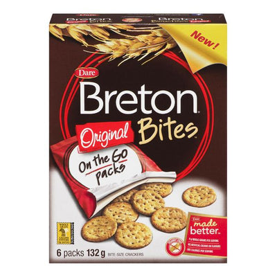 Dare Breton Bites On The Go Packs, 132 g